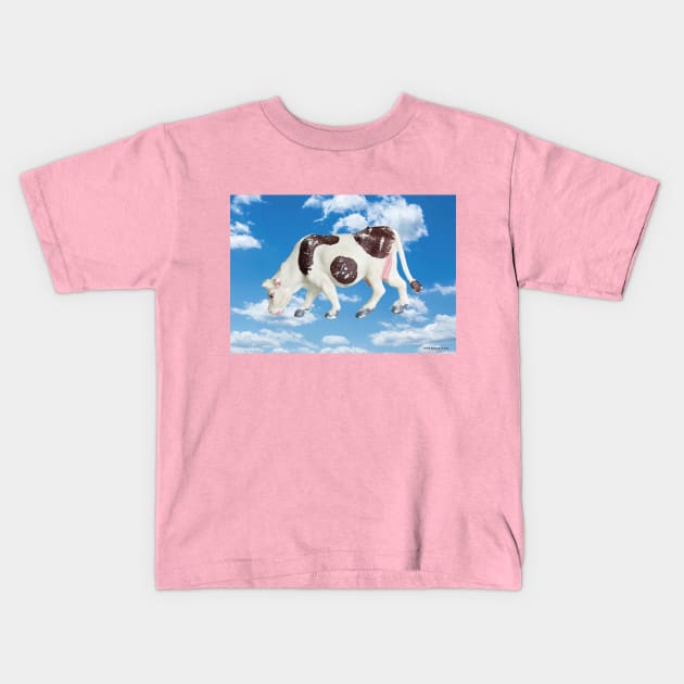 PLASTIC FANTASTIC Cow Kids T-Shirt by Danny Germansen